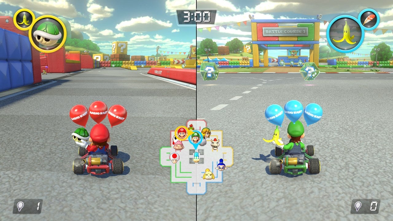 Switch mario online kart local multiplayer